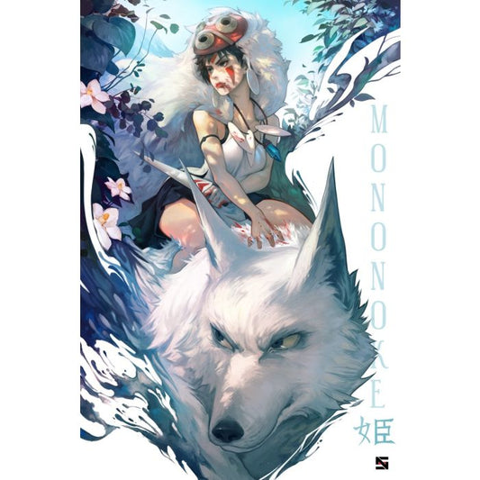 Princess Mononoke - Snow [Poster]-Helix Sounds