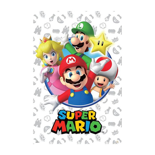 Super Mario - Greetings [Poster]-Helix Sounds