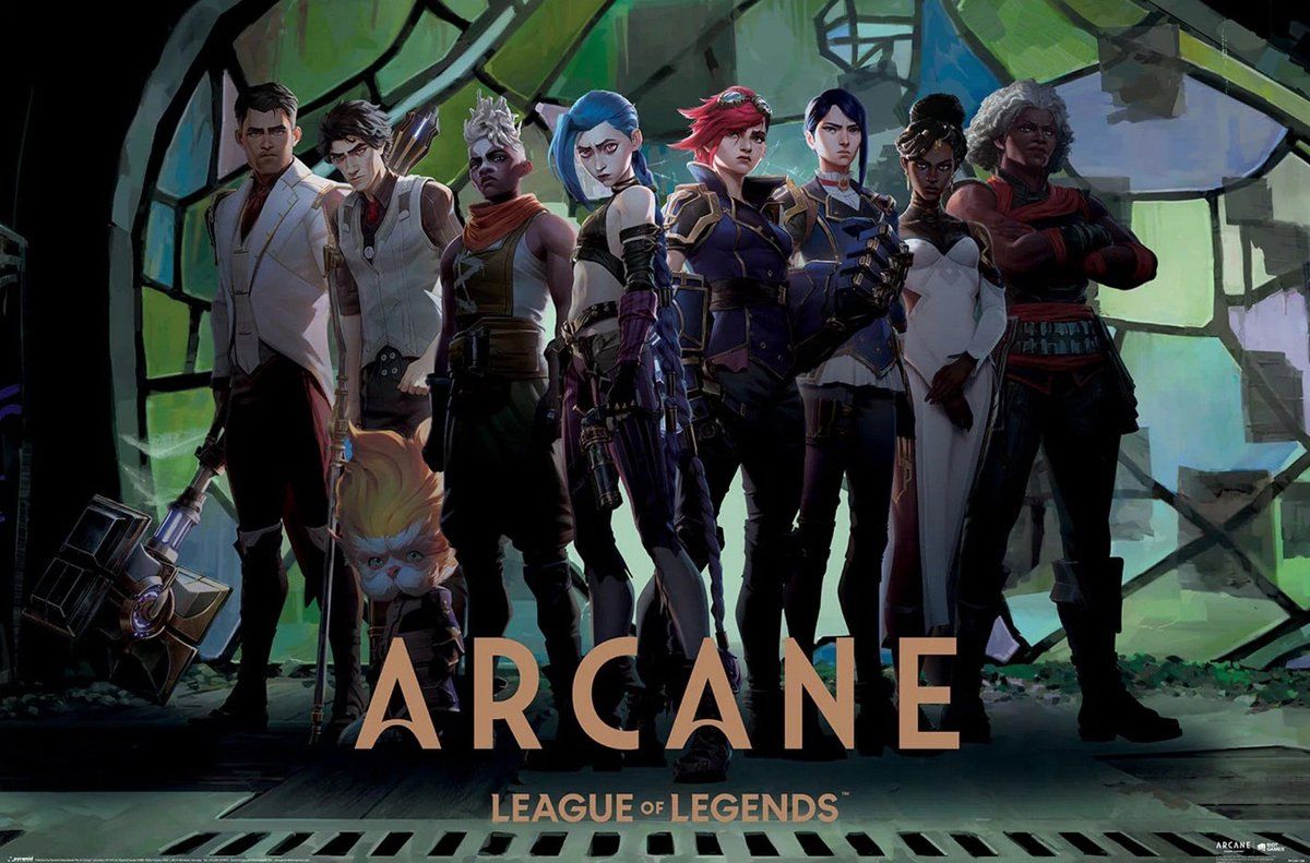 Arcane - Champions [Poster]-Helix Sounds
