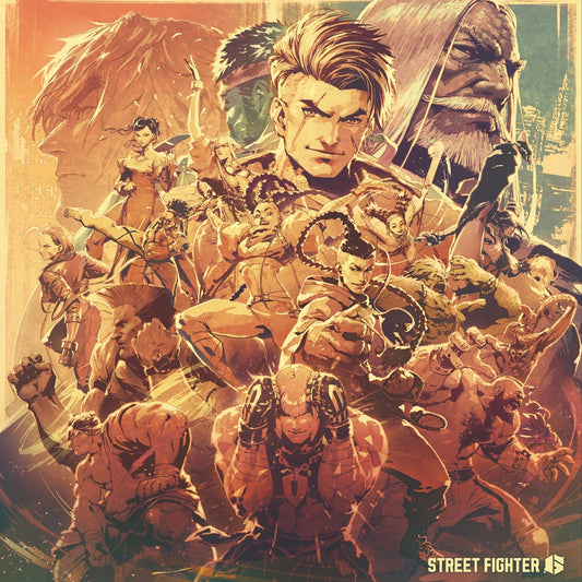 Street Fighter 6 Game Soundtrack-Various Artists Vinyl-Helix Sounds