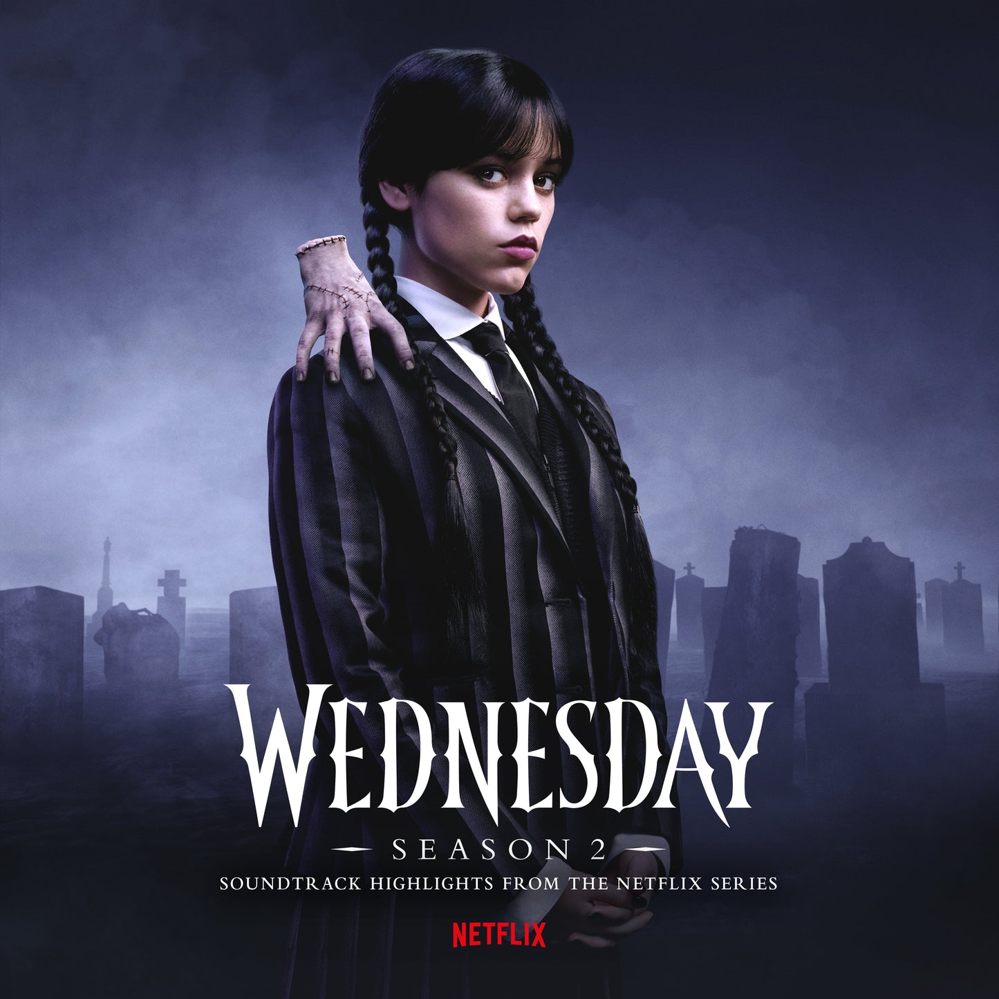 SNY-198029850413 - Wednesday Addams, Nevermore Academy Orchestra - Wednesday: Season 2 (Soundtrack Highlights from the Netflix Series)