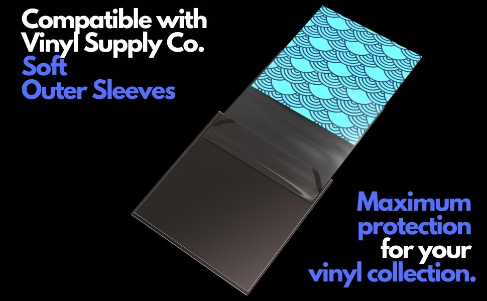 12" Vinyl Record Toploader Hard Outer Sleeves (7 mm) Vinyl Supply Co.