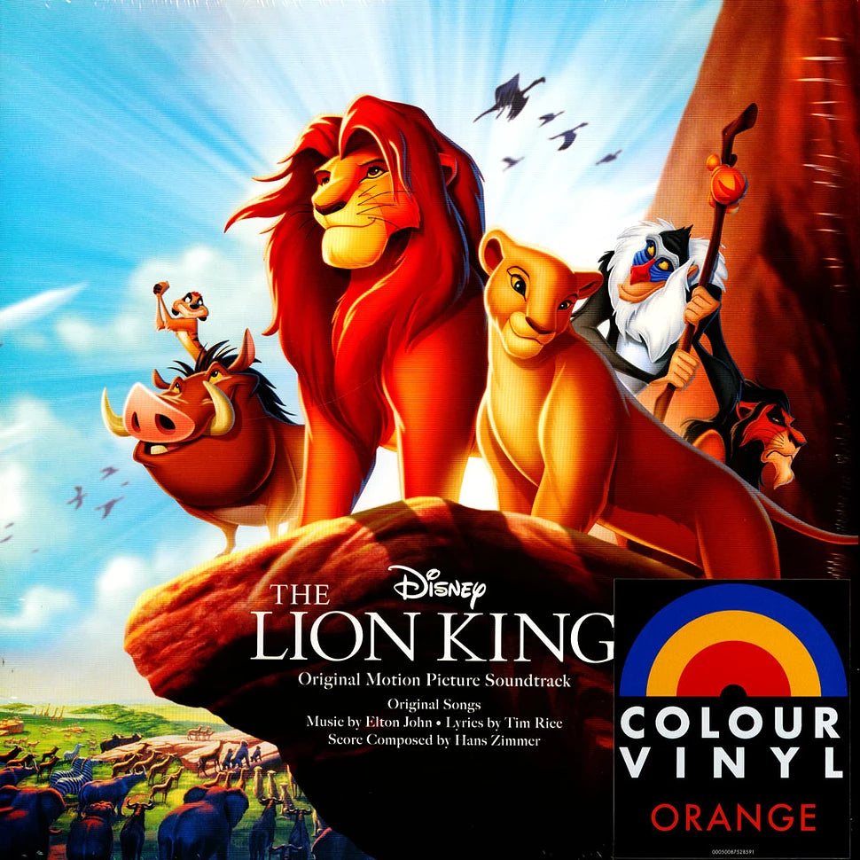 The Lion King (Original Motion Picture Soundtrack) - Elton John, Tim Rice, Hans Zimmer | Helix Sounds