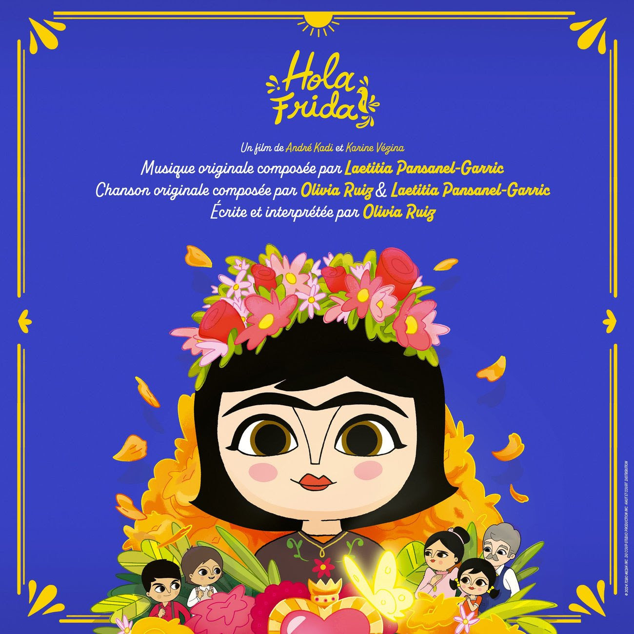 22DMUSIC016 - Laetitia Pansanel-Garric & Olivia Ruiz - Hola Frida (Original Soundtrack)