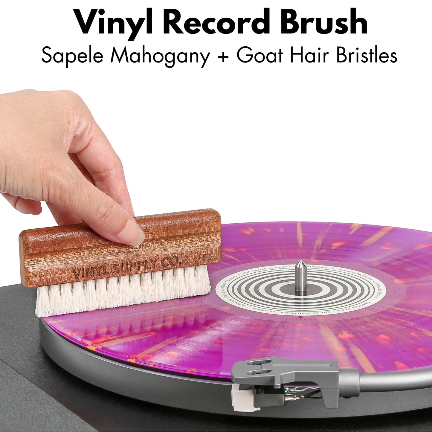 3-Piece Vinyl Record Brush Set-Vinyl Supply Co.-Helix Sounds