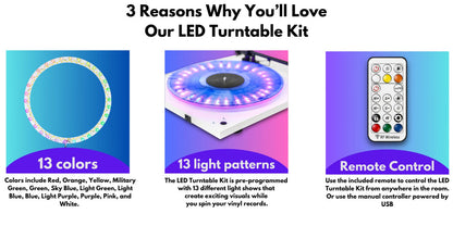 LED Turntable Kit-Vinyl Supply Co.-Helix Sounds