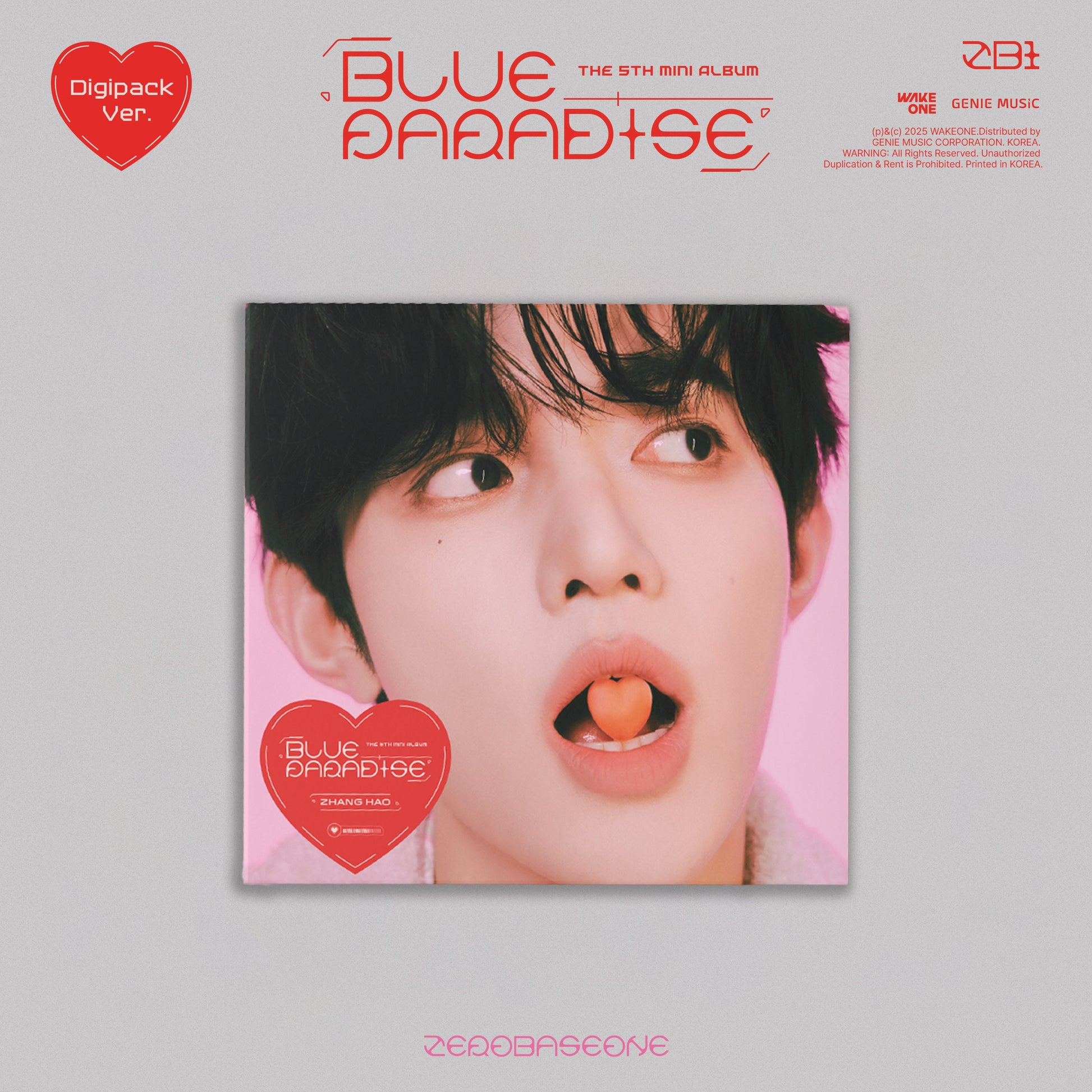 Blue Paradise-Zerobaseone on Standard Compact Disc-Helix Sounds