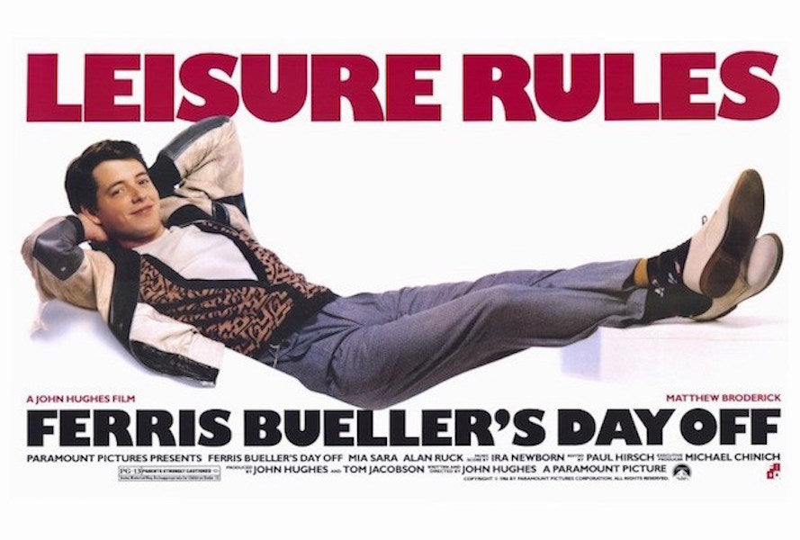 Ferris Bueller's Day Off Leisure Rules Movie [Poster]-Helix Sounds