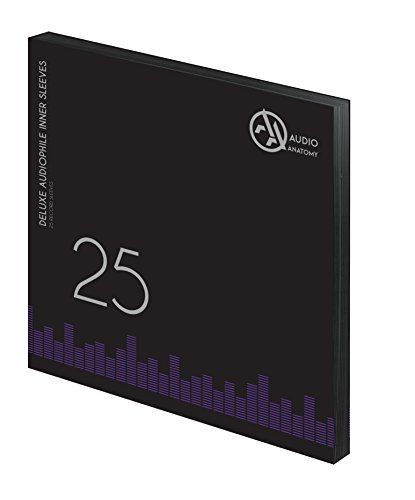 12" Deluxe Audiophile Antistatic Inner Sleeves (Black) - Audio Anatomy | Helix Sounds