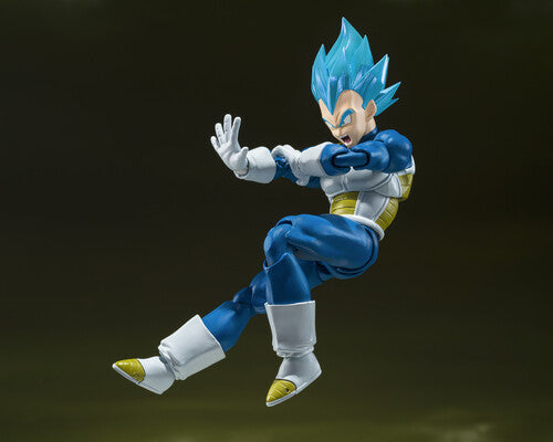 Dragon Ball Super - S.H.Figuarts - Super Saiyan God Super Saiyan Vegeta (Unwavering Saiyan Pride) Action Figure [Japanese Import]