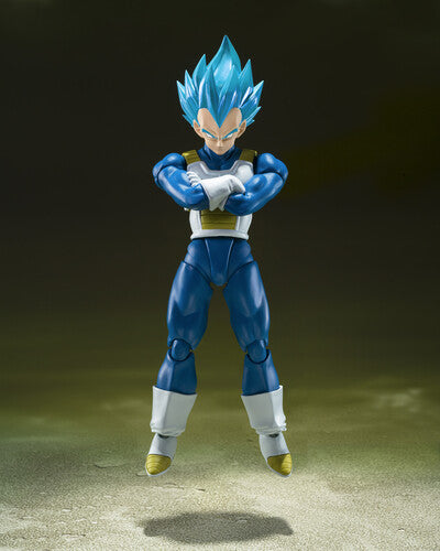 Dragon Ball Super - S.H.Figuarts - Super Saiyan God Super Saiyan Vegeta (Unwavering Saiyan Pride) Action Figure [Japanese Import]