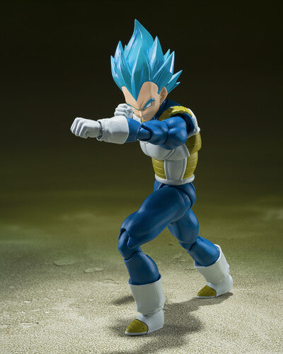 Dragon Ball Super - S.H.Figuarts - Super Saiyan God Super Saiyan Vegeta (Unwavering Saiyan Pride) Action Figure [Japanese Import]