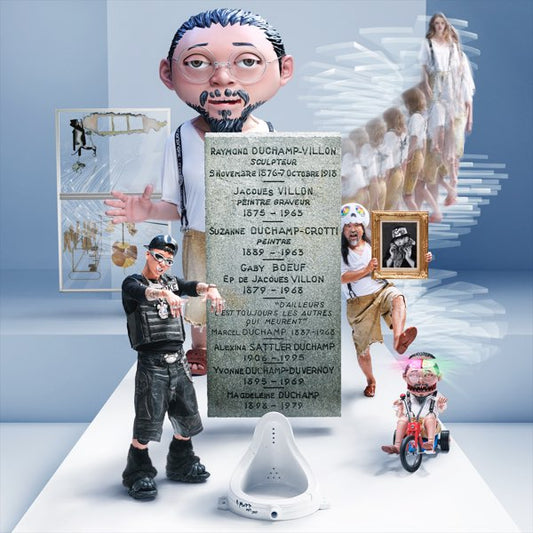 TM-ZZ005261 - MNNK Bro., Takashi Murakami & JP THE WAVY - Rrose Sélavy / Besides, It's Always the Others who Die MNNK Made