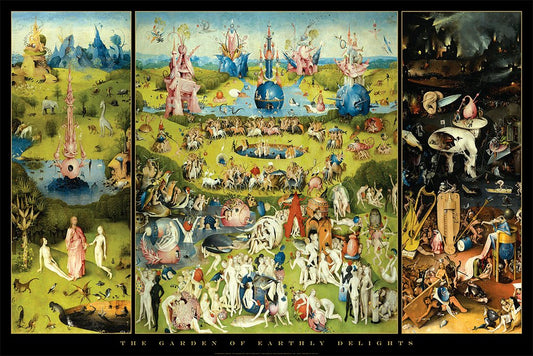 Bosch Garden of Earthly Delights [Poster]-Helix Sounds