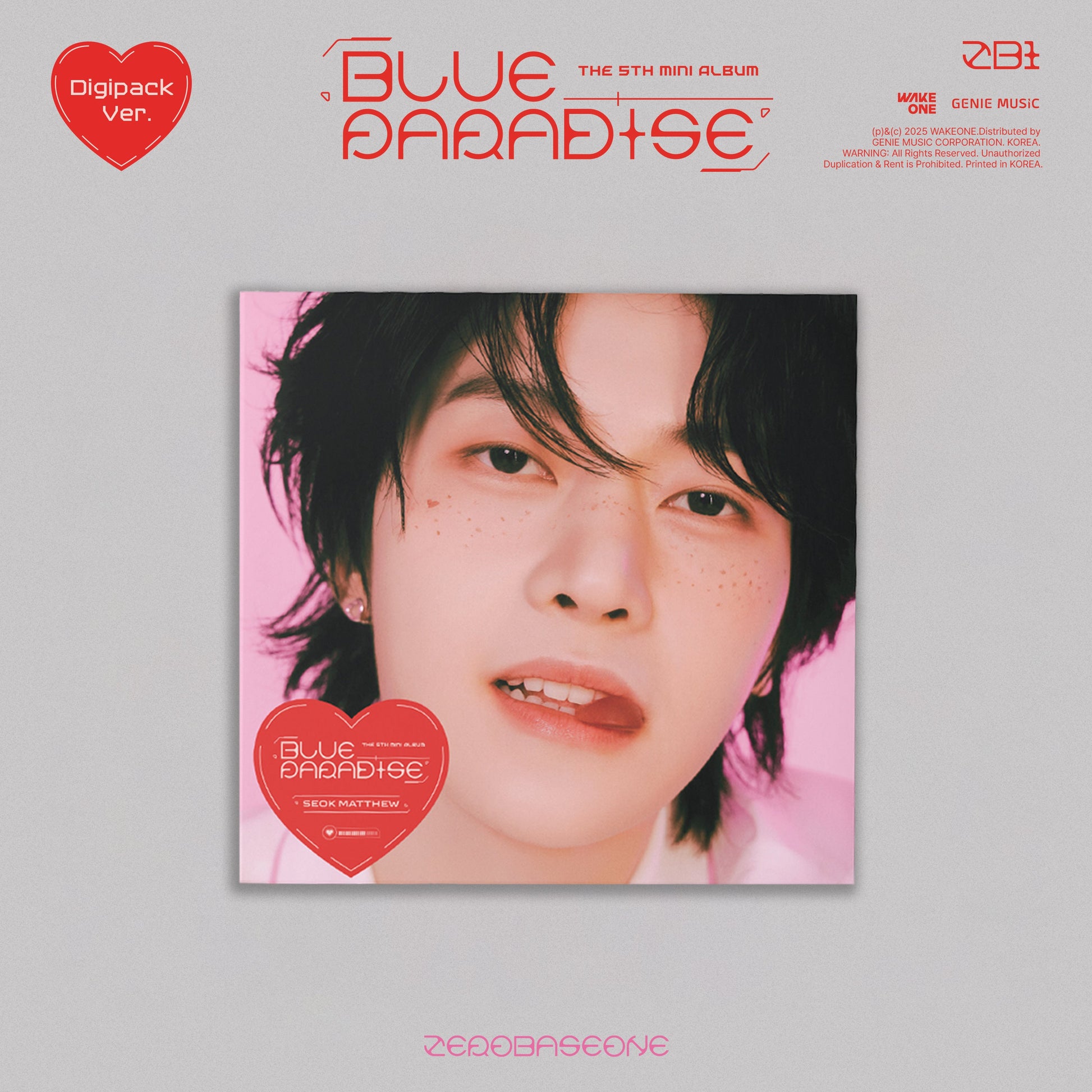 Blue Paradise-Zerobaseone on Standard Compact Disc-Helix Sounds