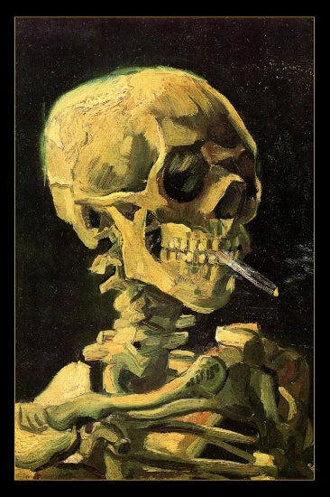 Van Gogh - Skull [Poster]-Helix Sounds