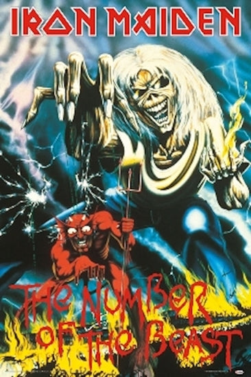 Iron Maiden - Number of the Beast [Poster]-Helix Sounds
