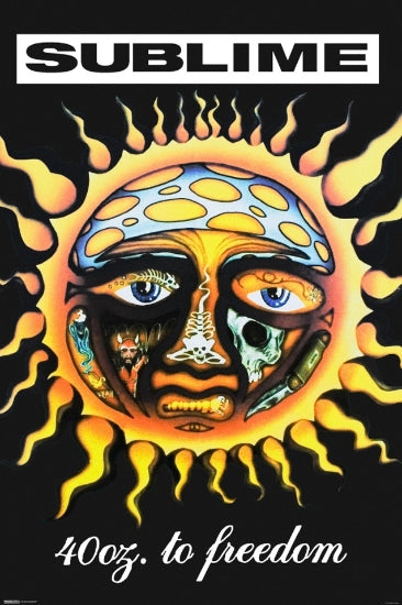 Sublime - 40 Oz To Freedom [Poster]-Helix Sounds