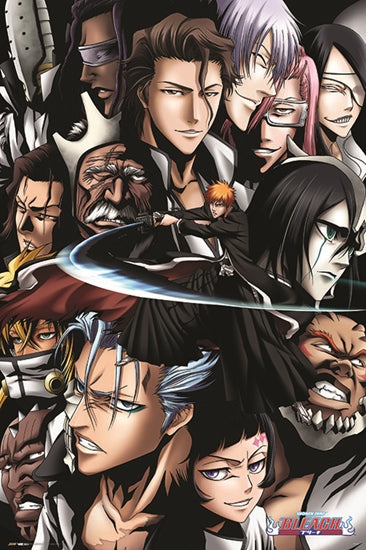 Bleach - Ichigo Montage Poster - Tite Kubo | Helix Sounds