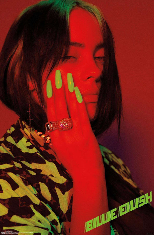 Billie Eilish - Nails Poster - Billie Eilish | Helix Sounds