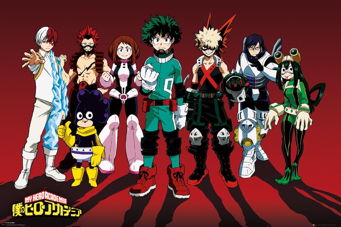 My Hero Academia - Lineup Poster-Helix Sounds