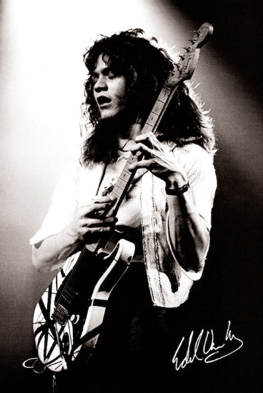 Eddie Van Halen [Poster]-Helix Sounds