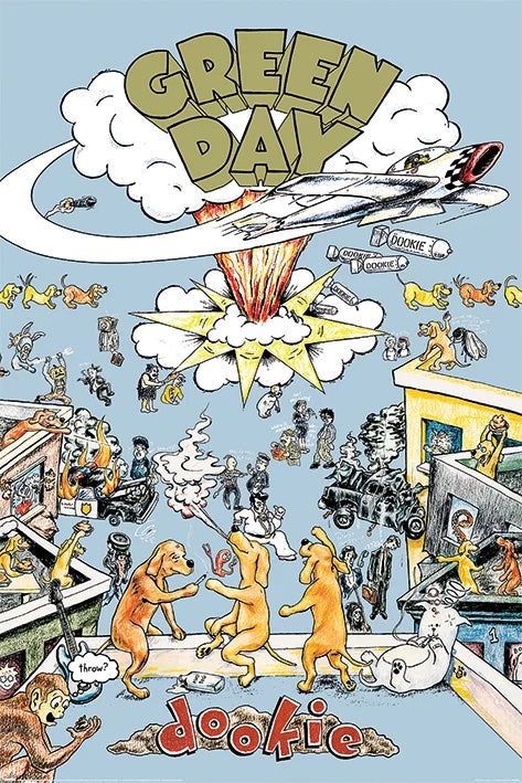 Green Day - Dookie Poster-Helix Sounds