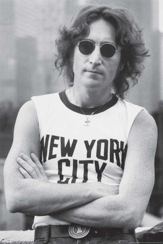 John Lennon - New York City [Poster]-Helix Sounds