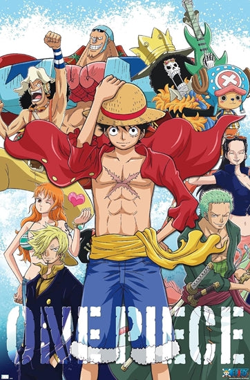 One Piece - Crew Poster - Eiichiro Oda | Helix Sounds