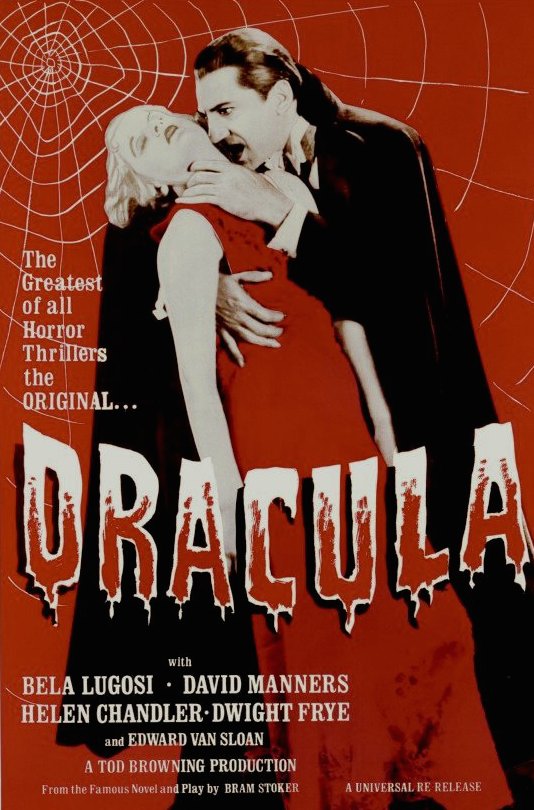 Dracula with Bela Lugosi & David Manners [Poster]-Helix Sounds