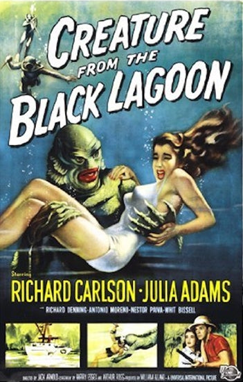 Creature From The Black Lagoon! [Poster]-Helix Sounds