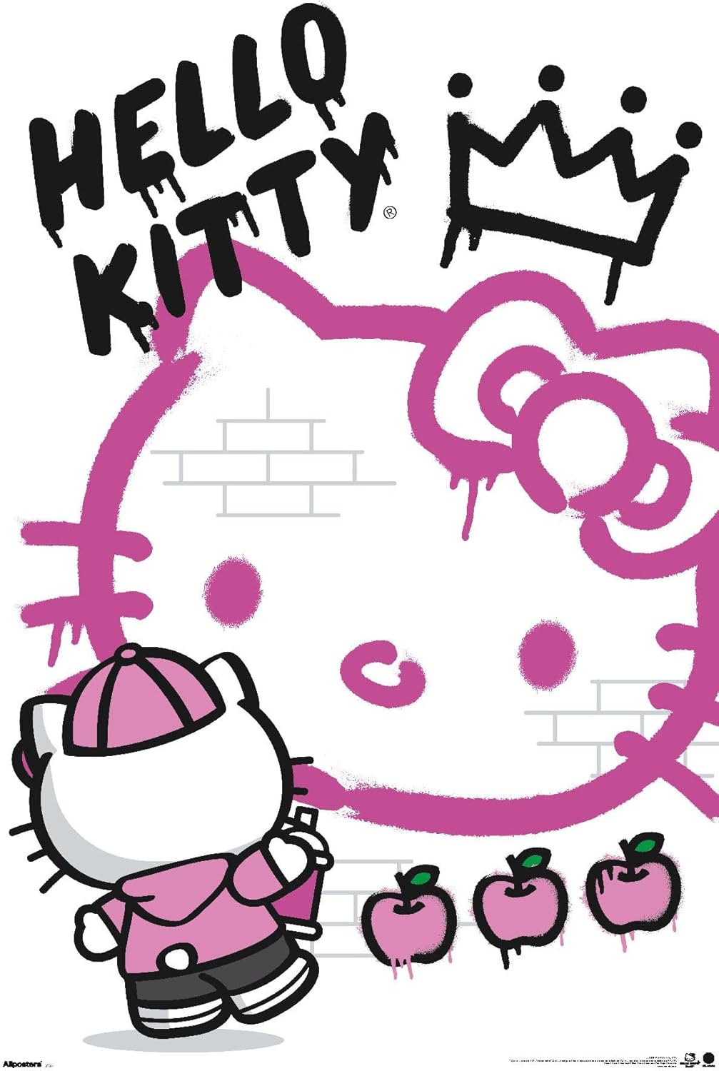 Hello Kitty & Friends - Graffiti Street Art [Poster]-Helix Sounds