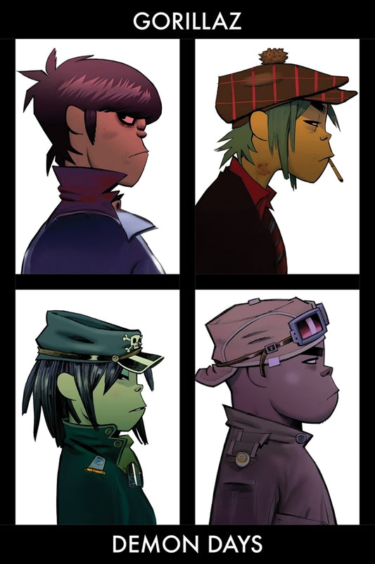 Gorillaz - Demon Days [Poster]-Helix Sounds