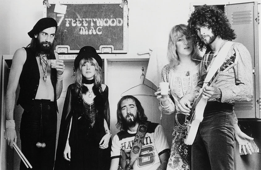 Fleetwood Mac - Lockers BW (11"x17") [Poster]-Helix Sounds