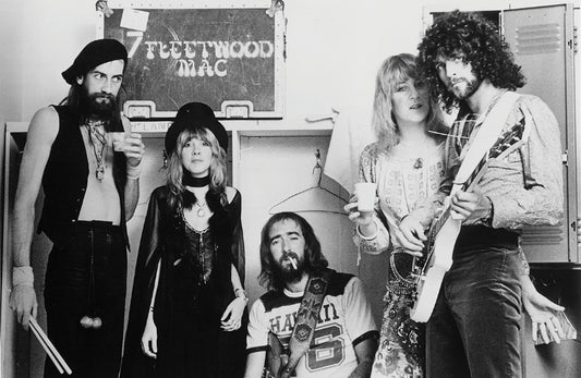 Fleetwood Mac - Lockers BW (11"x17") [Poster]-Helix Sounds