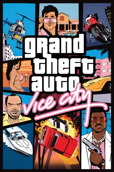 GTA - Vice City [Poster]-Helix Sounds