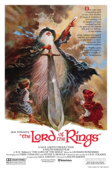 The Lord Of The Rings - Animated Film (11"x17") [Poster]-Helix Sounds
