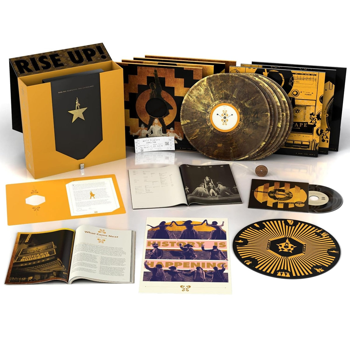 Rise Up! Hamilton: The Anthology (Soundtrack) [7xLP + 7" Box Set]