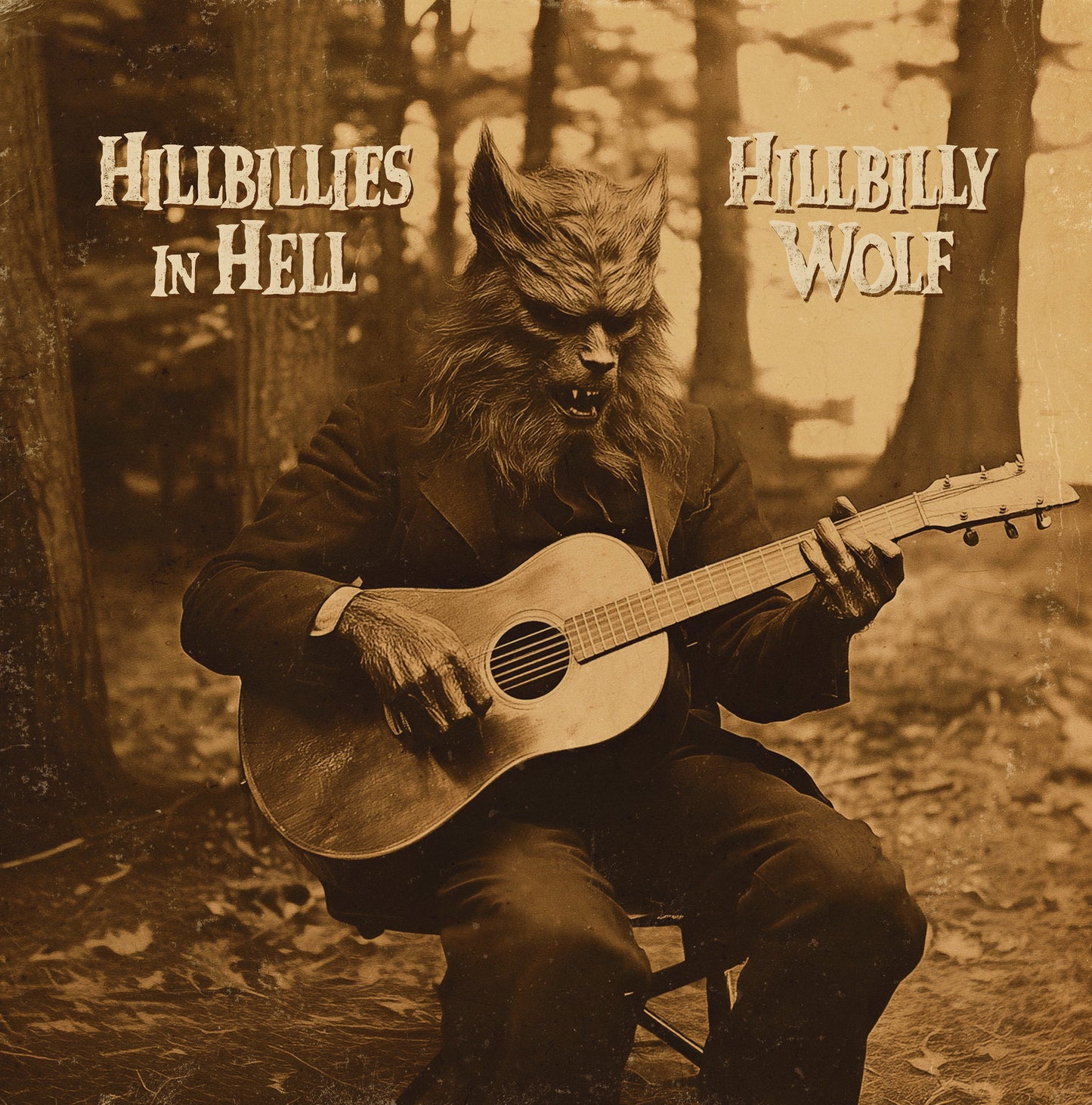 IMAR143LP - Various Artists - Hillbillies In Hell: Hillbilly Wolf (1952-1972)
