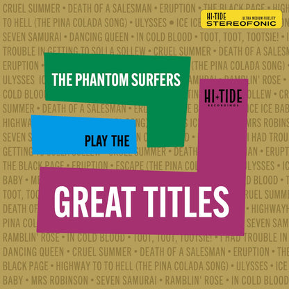 HT-151 - The Phantom Surfers - Play The Great Titles