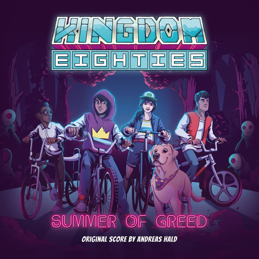 Kingdom Eighties Video Game Score-Andreas Hald Vinyl-Helix Sounds