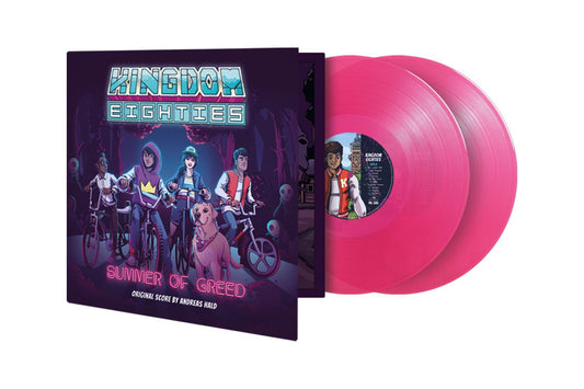 Kingdom Eighties Video Game Score-Andreas Hald Vinyl-Helix Sounds