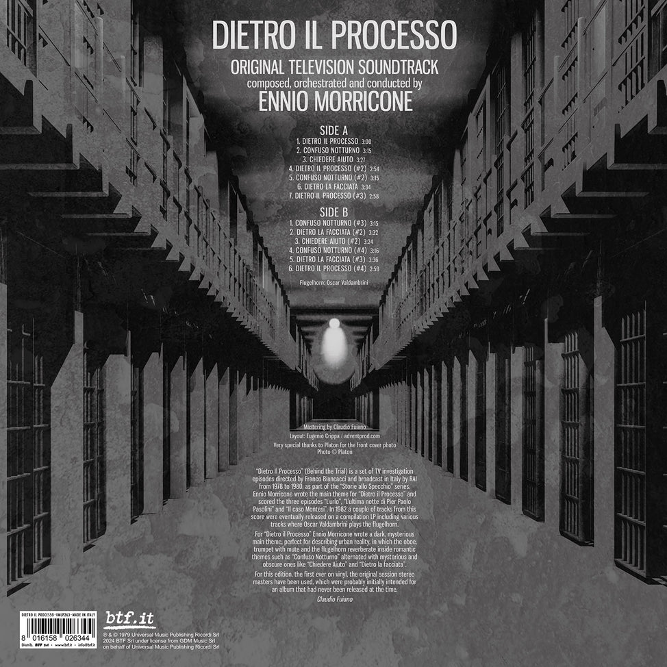 Dietro il Processo (Original Telivision Soundtrack) (2025 RSD Unofficial Release) [Import]