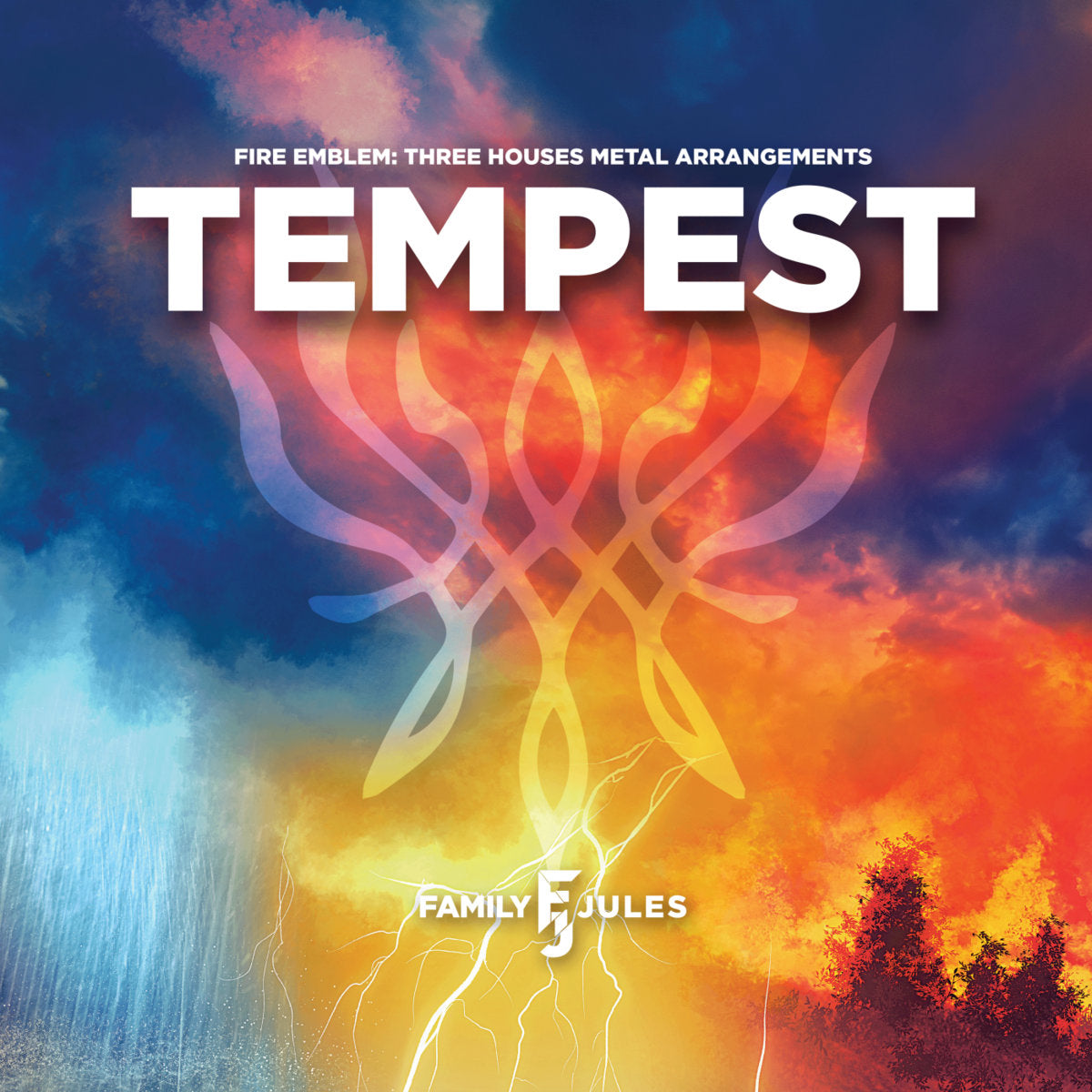 MCOL-0347-V - FamilyJules - Tempest: Fire Emblem: Three Houses Metal Arrangements - FamilyJules