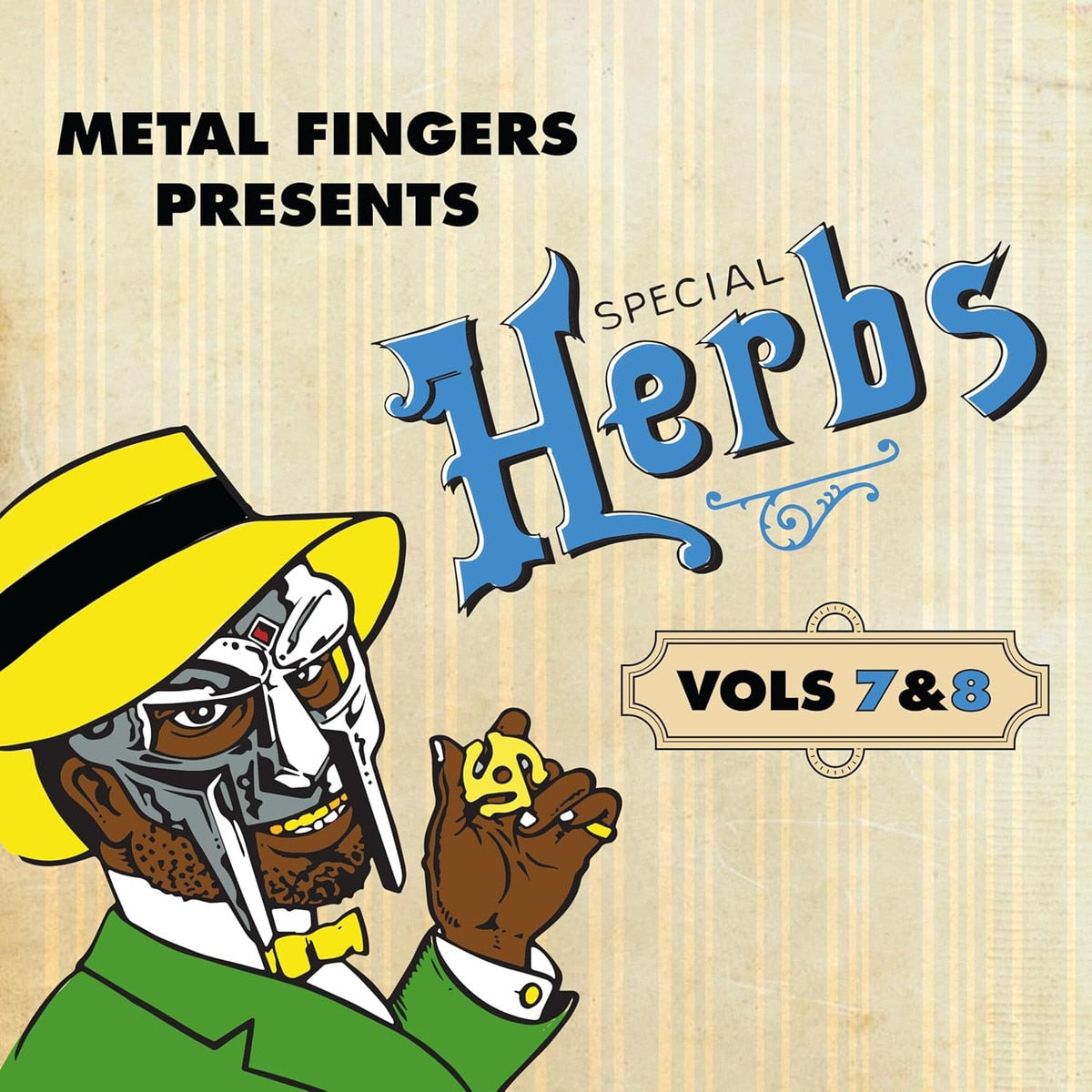 RSE-3852 - MF DOOM - Metal Fingers Presents: Special Herbs Vol. 7 & 8 [CD]
