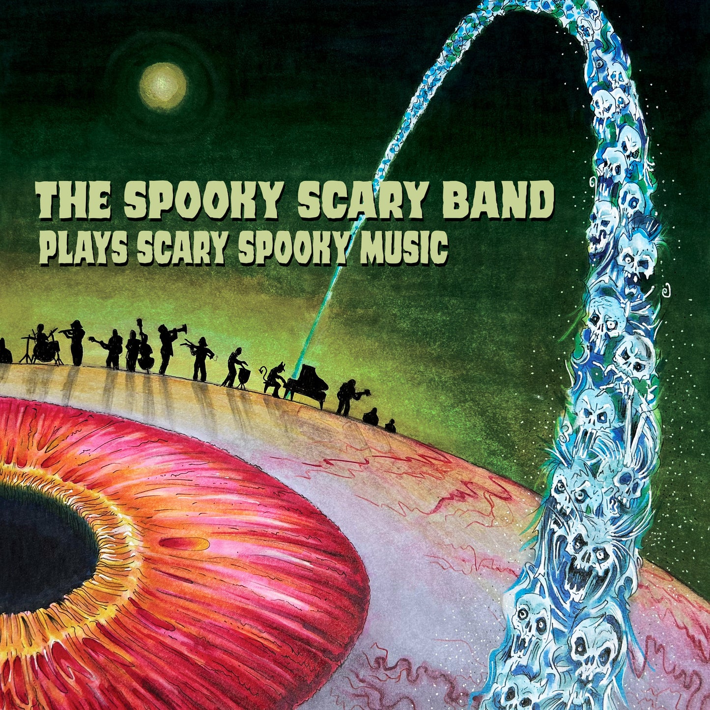 DEWCAMP25003 - The Spooky Scary Band - The Spooky Scary Band Plays Scary Spooky Music