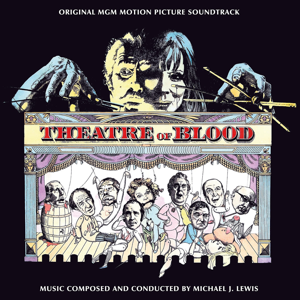 QRLP49 - Michael J. Lewis - Theatre of Blood (Original Motion Picture Soundtrack)