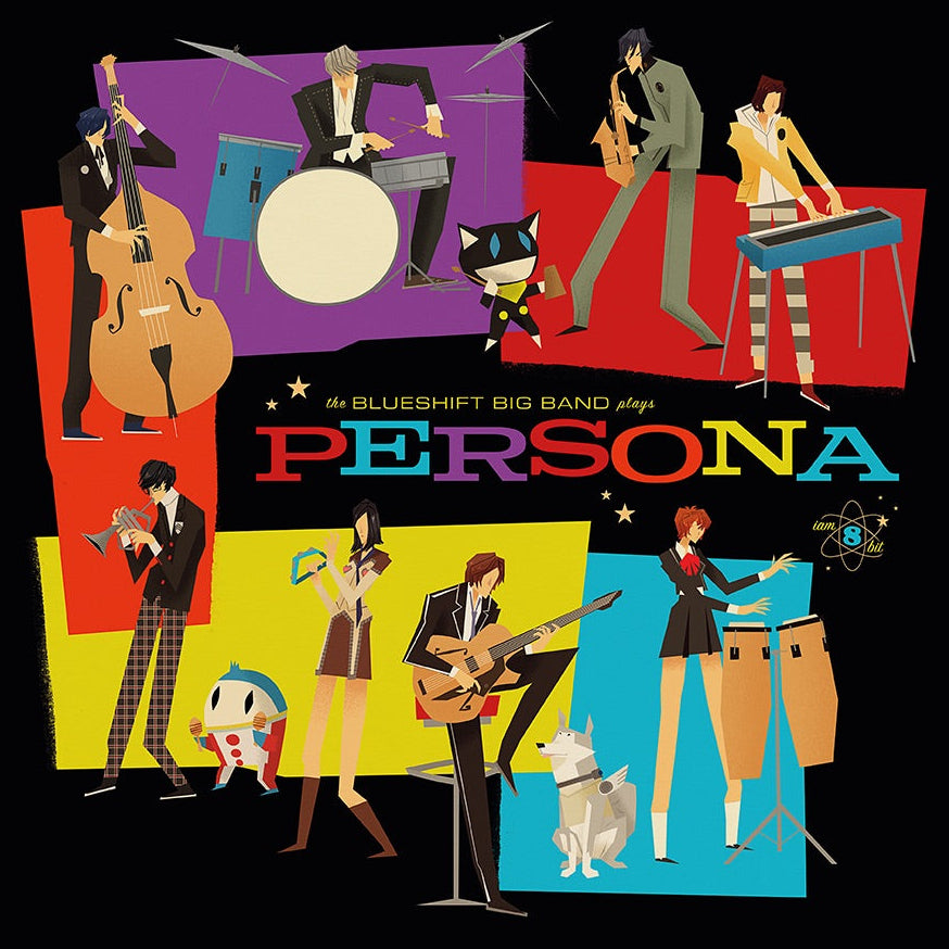 8BIT-8280-2 - The Blueshift Big Band - Persona 30th Anniversary Jazz Album