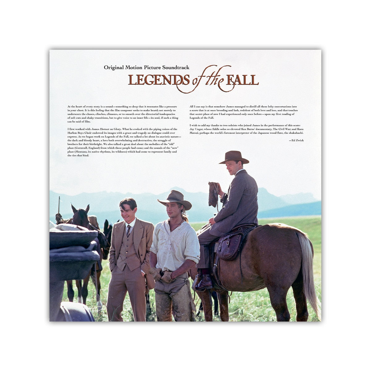 Legends Of The Fall (Original Motion Picture Soundtrack) [Import]