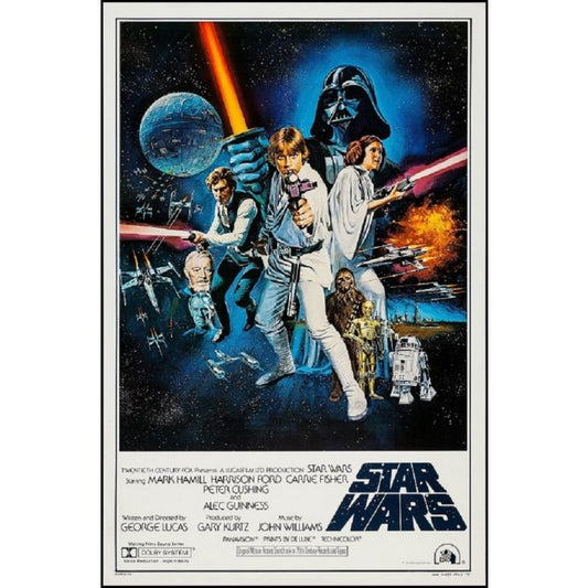 Star Wars - Episode 4 New Hope Style C Poster-Helix Sounds